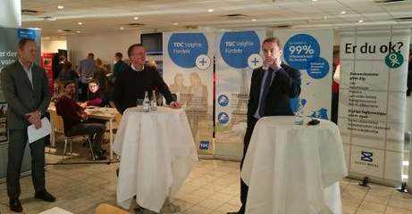 Morten Bødskov, MF og tidl. justitsminister samt Morten Messerschmidt, MEP i duel om folkeafstemingen